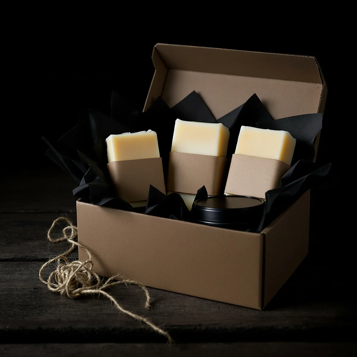 The Bunkhouse Box — Three bars and the hand salve. The default gift.