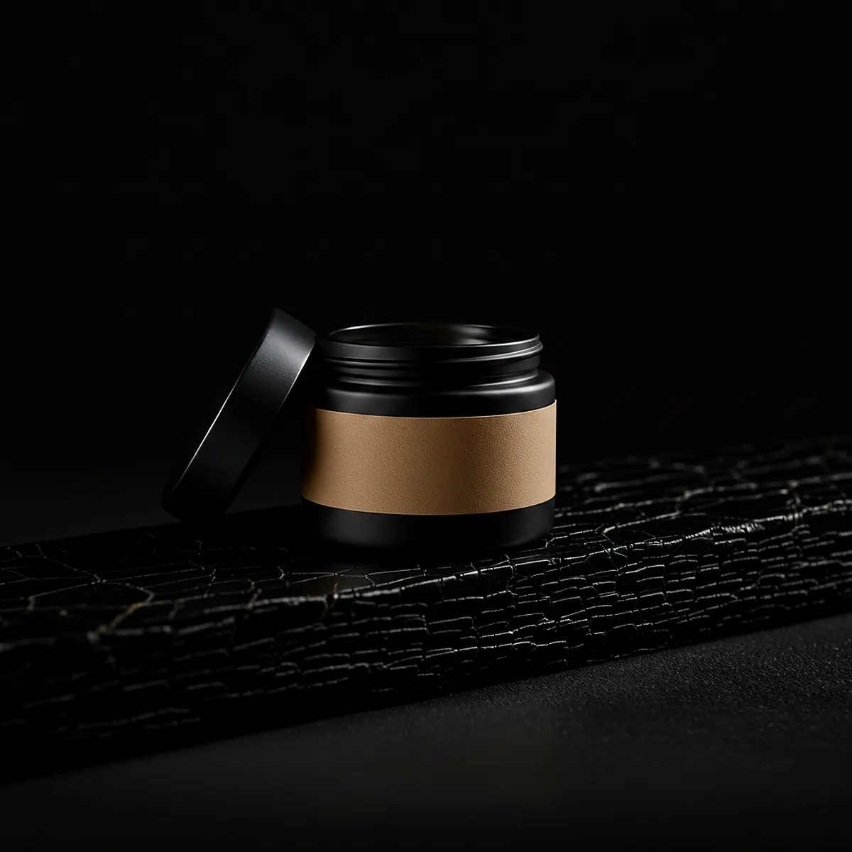 Cedar Smoke Beard Balm — Beeswax hold, shea slip. Tames the cheek line.